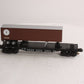 MTH 30-7626 O Gauge Pennsylvania Railroad Flatcar w/ Trailer #474399 LN/Box