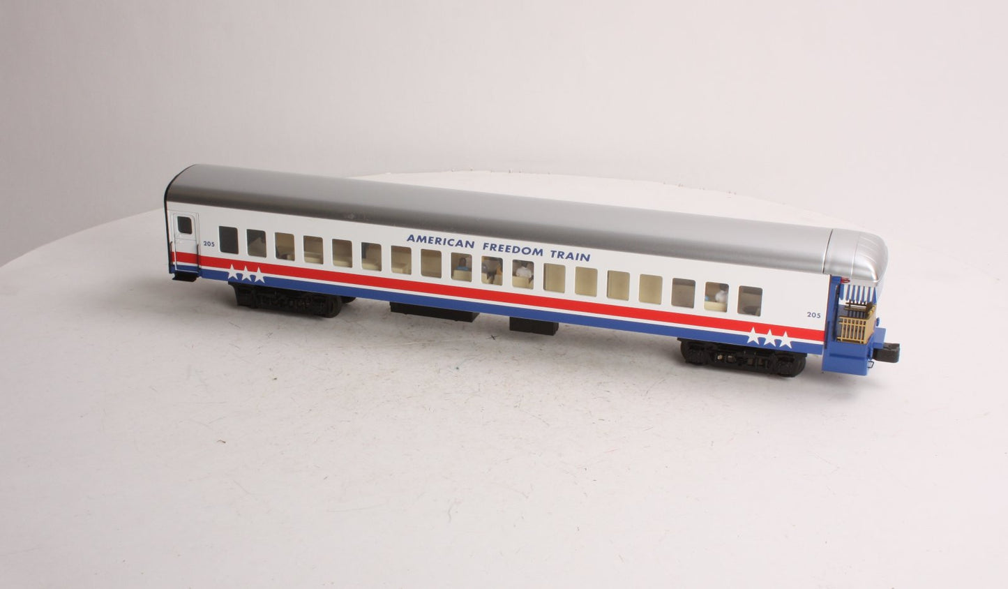 K-Line k4601-30205 O American Freedom Train 18" Aluminum Observation Car #205 LN/Box