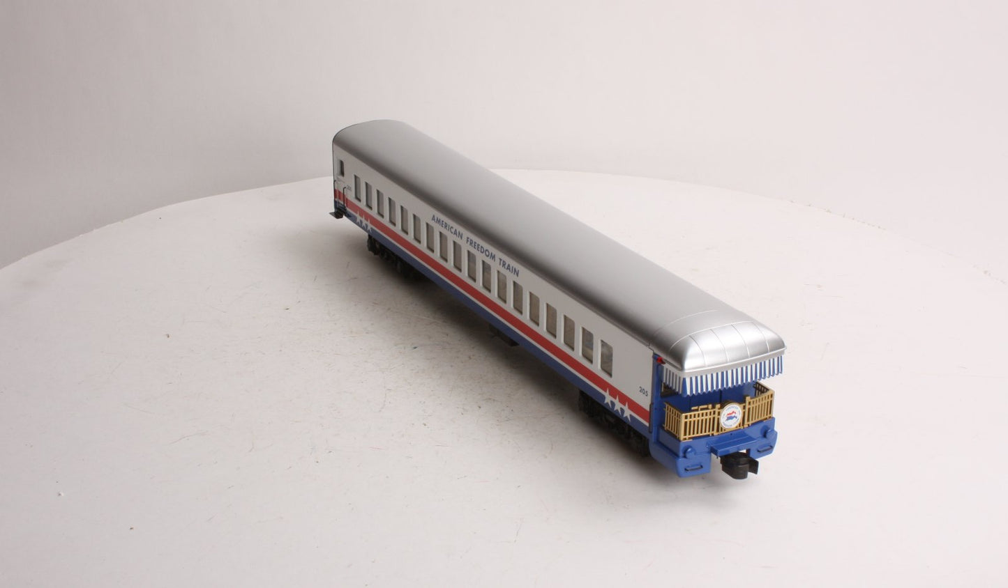 K-Line k4601-30205 O American Freedom Train 18" Aluminum Observation Car #205 LN/Box