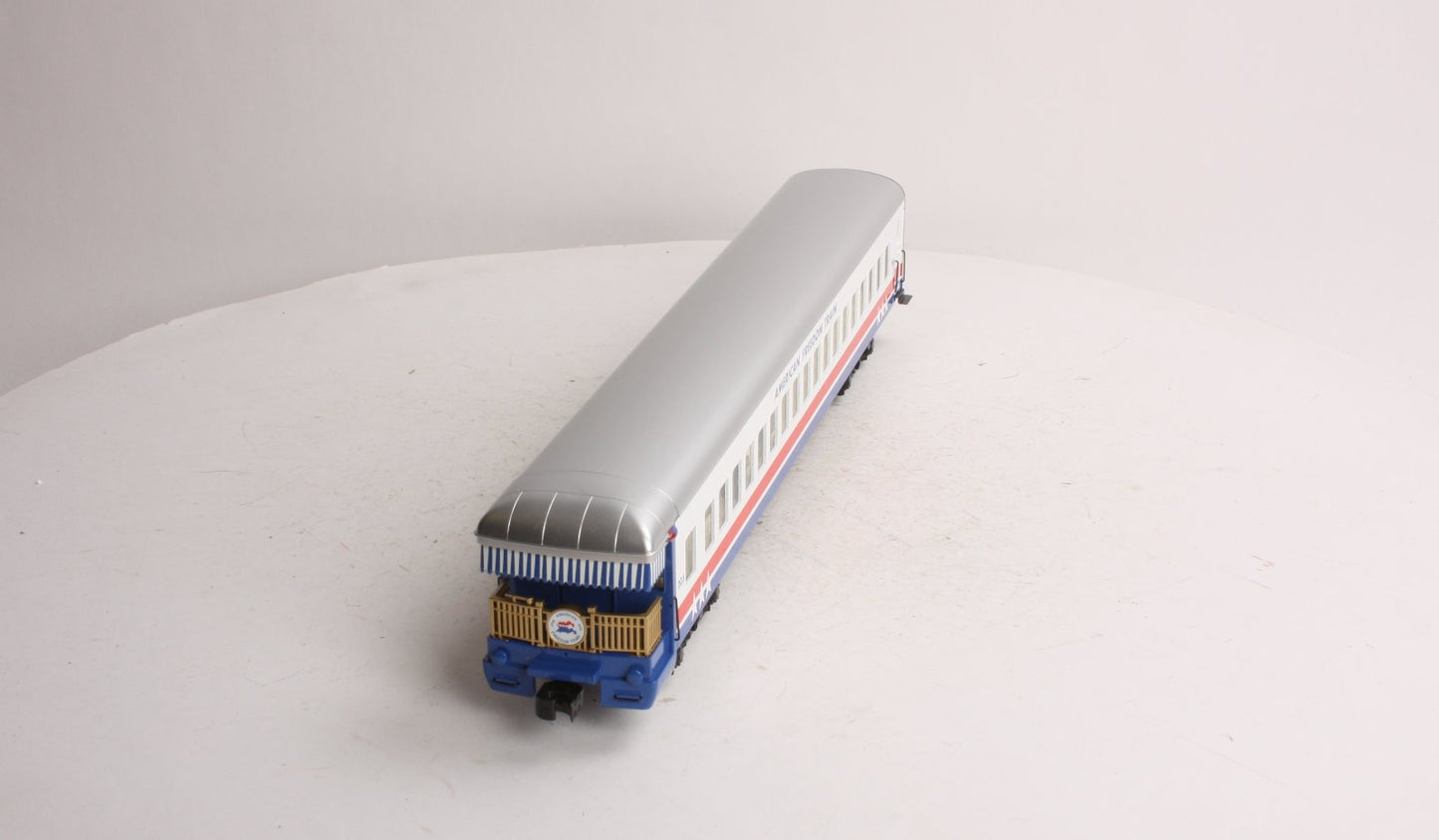 K-Line k4601-30205 O American Freedom Train 18" Aluminum Observation Car #205 LN/Box