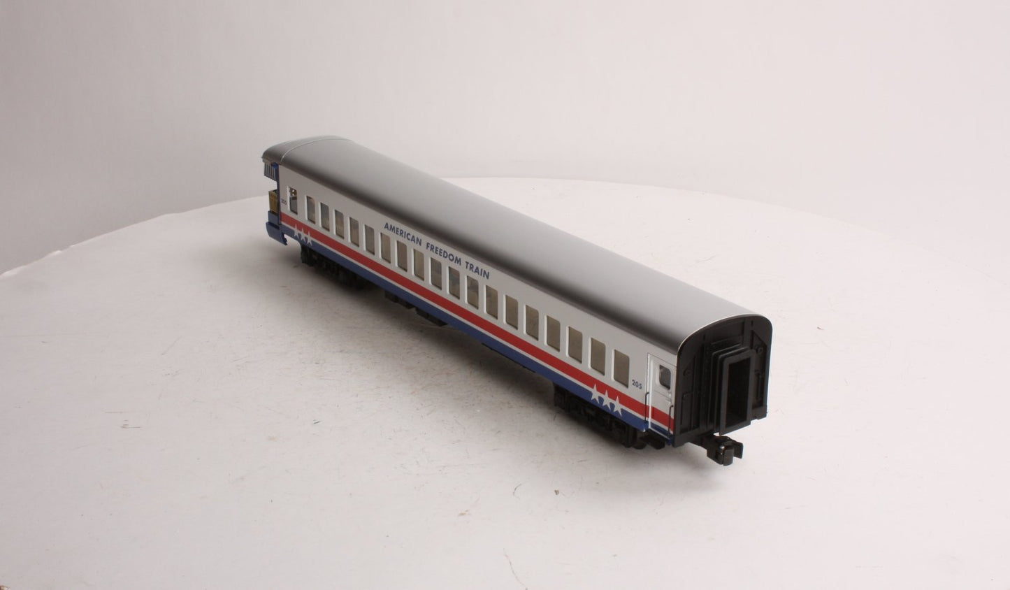 K-Line k4601-30205 O American Freedom Train 18" Aluminum Observation Car #205 LN/Box