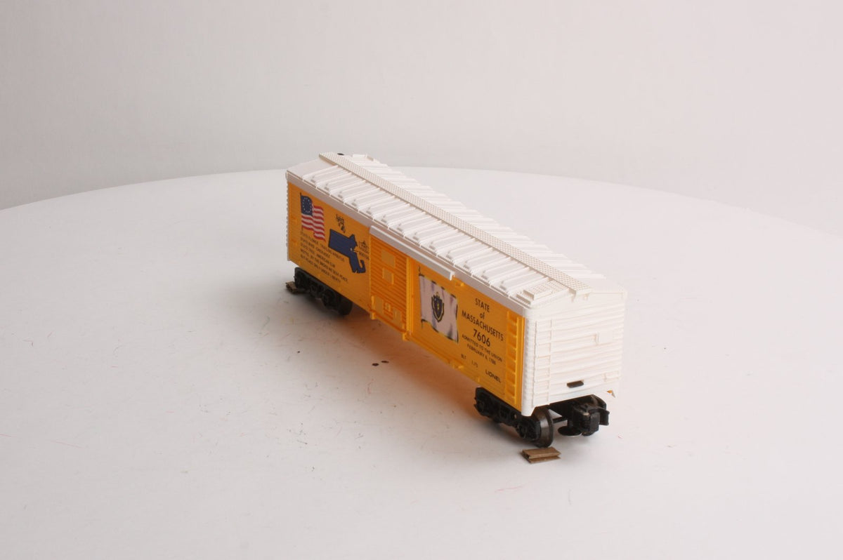 Lionel 6-7606 O Gauge State of Massachusetts Boxcar #7606 LN/Box