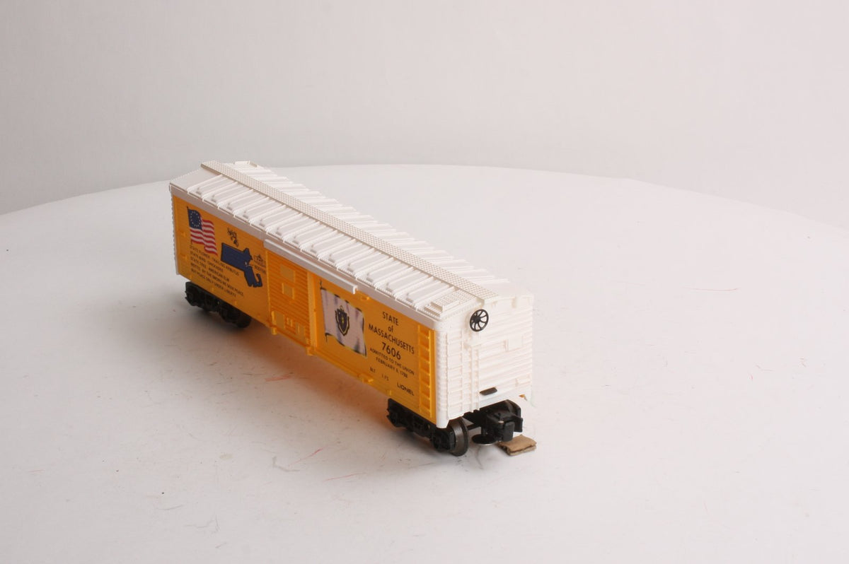 Lionel 6-7606 O Gauge State of Massachusetts Boxcar #7606 LN/Box