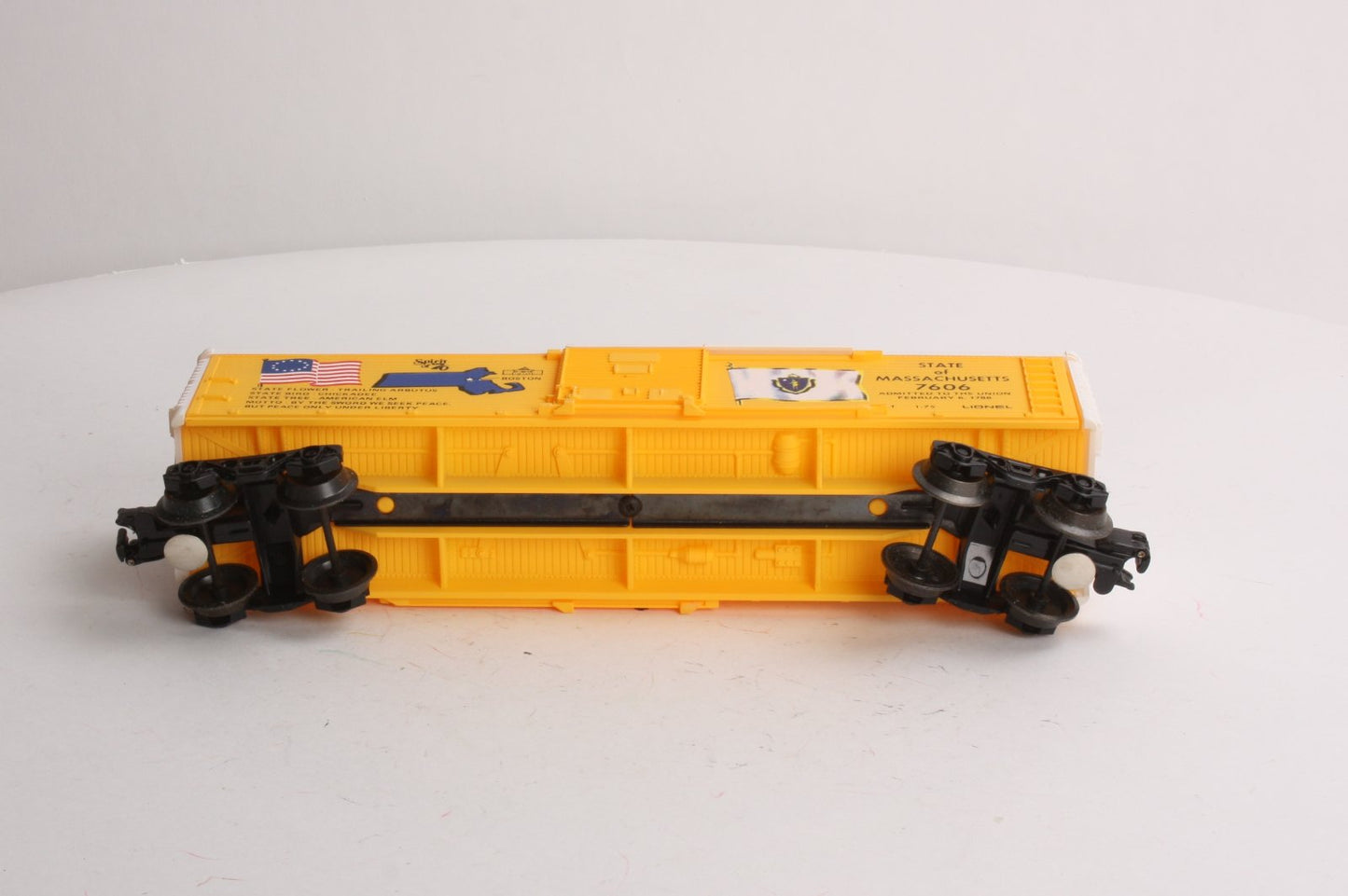 Lionel 6-7606 O Gauge State of Massachusetts Boxcar #7606 LN/Box