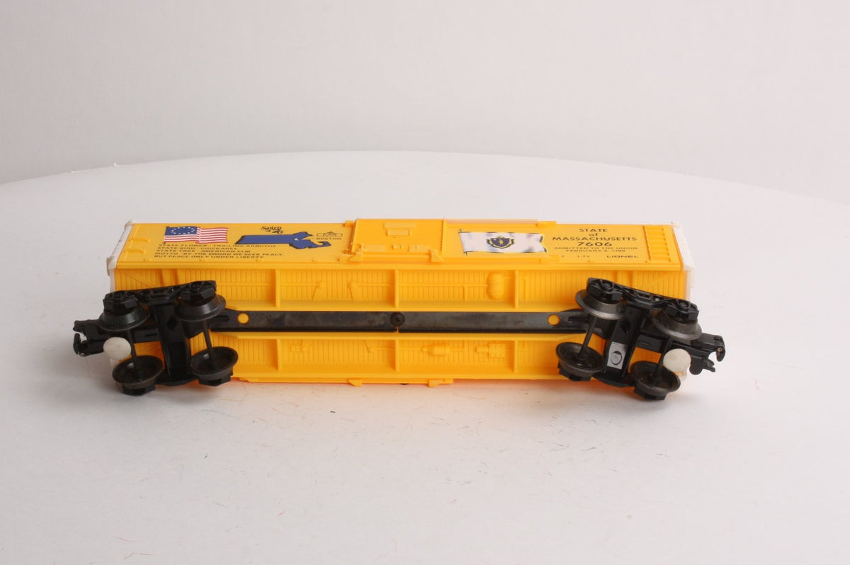 Lionel 6-7606 O Gauge State of Massachusetts Boxcar #7606 LN/Box