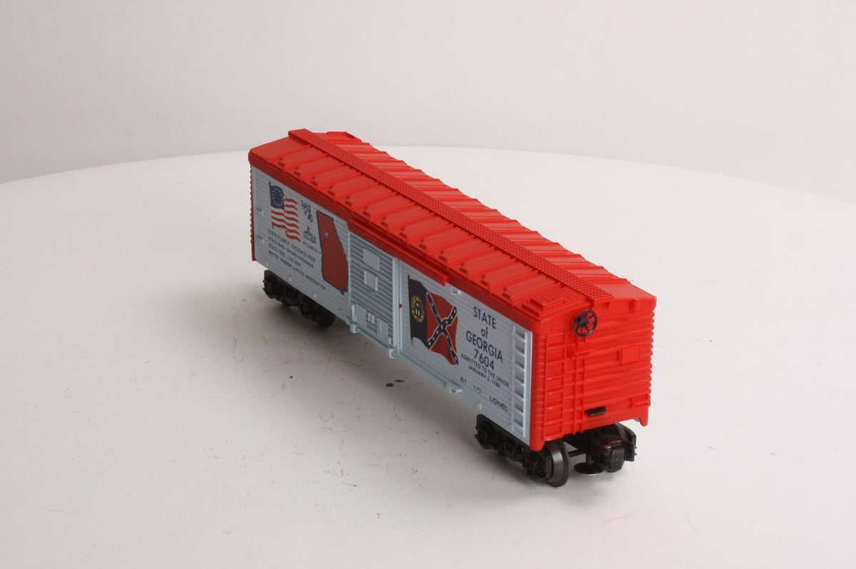 Lionel 6-7604 O Gauge State of Georgia Boxcar #7604 LN/Box
