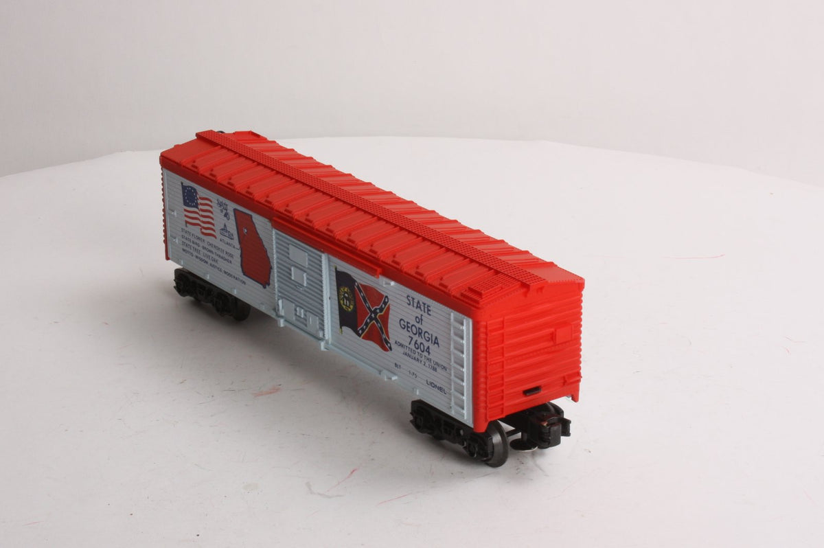 Lionel 6-7604 O Gauge State of Georgia Boxcar #7604 LN/Box