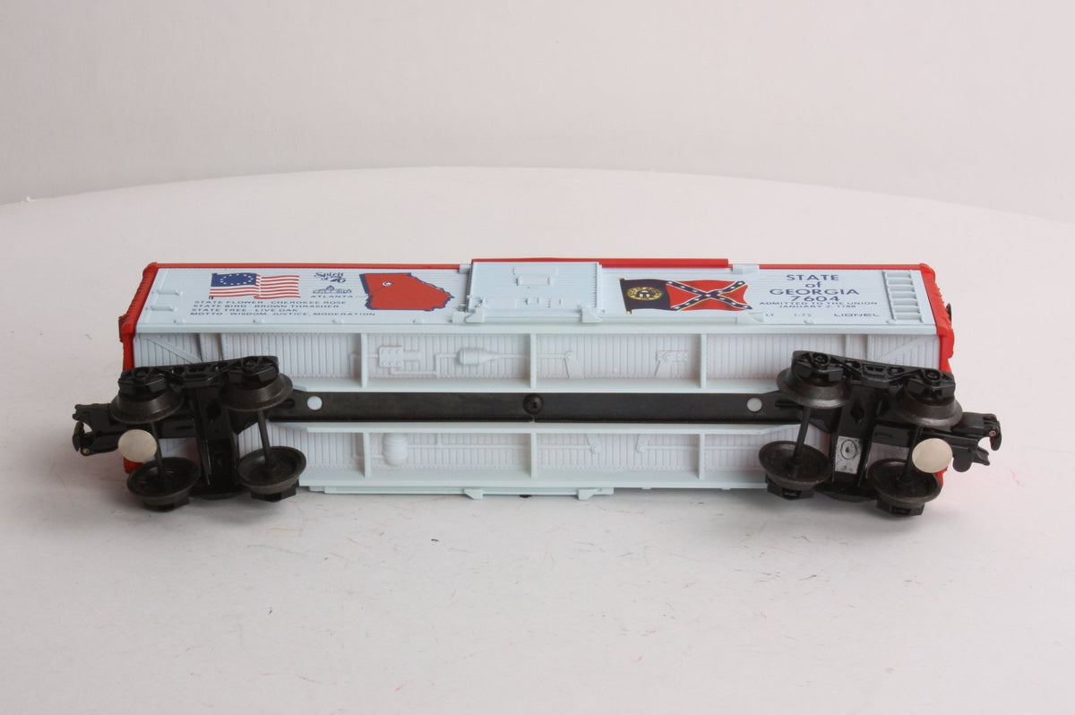 Lionel 6-7604 O Gauge State of Georgia Boxcar #7604 LN/Box