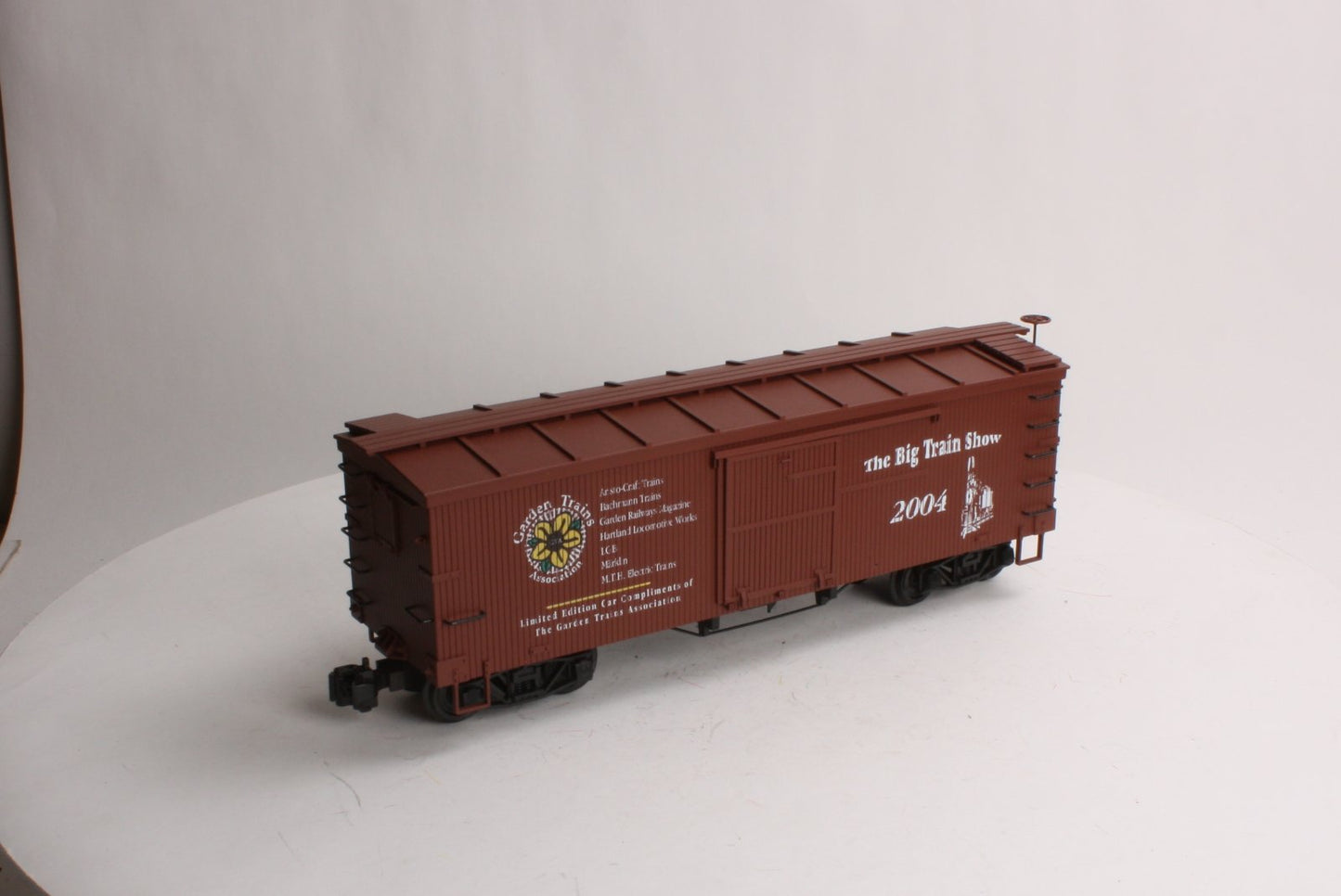 Aristo-Craft G Scale Garden Trains "The Big Train Show 2004" Boxcar LN