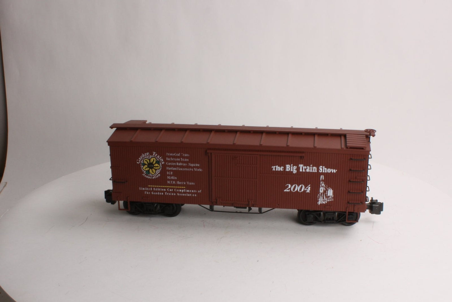Aristo-Craft G Scale Garden Trains "The Big Train Show 2004" Boxcar LN