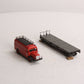 Marklin 48755 HO Scale Heavy Duty Flatcar w/Fire Truck LN/Box
