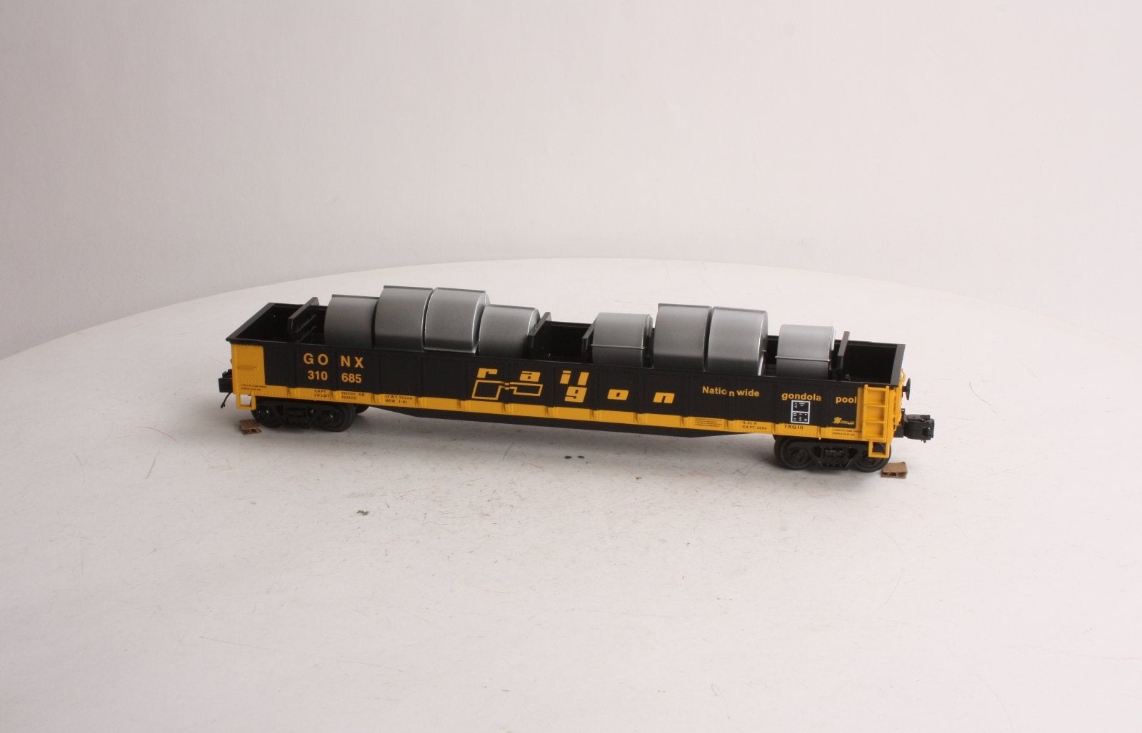 MTH 20-98874 O Railgon MTHRRC 2012 Gondola Car w/Coil Steel Load #310685 NIB