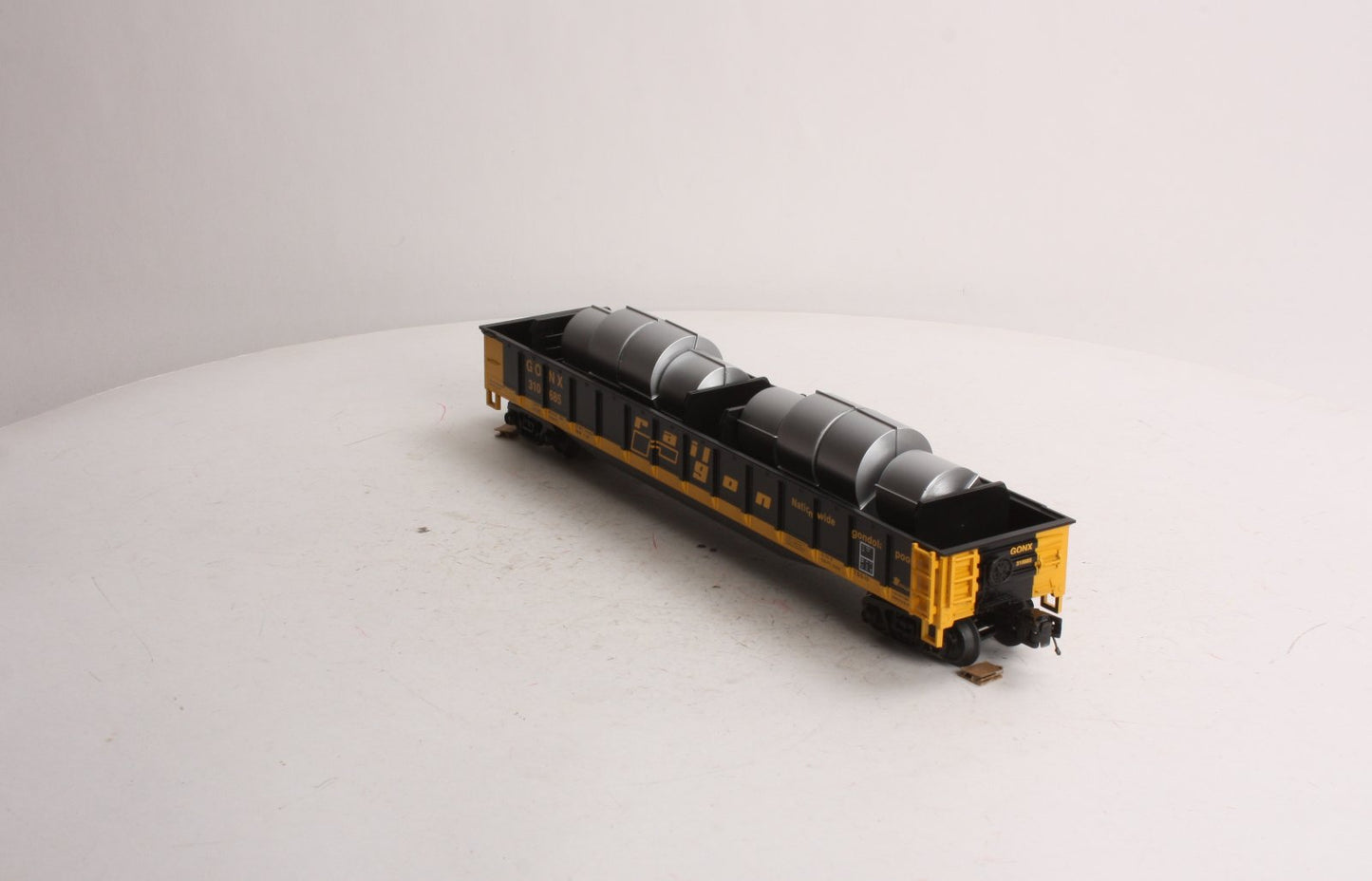 MTH 20-98874 O Railgon MTHRRC 2012 Gondola Car w/Coil Steel Load #310685 NIB