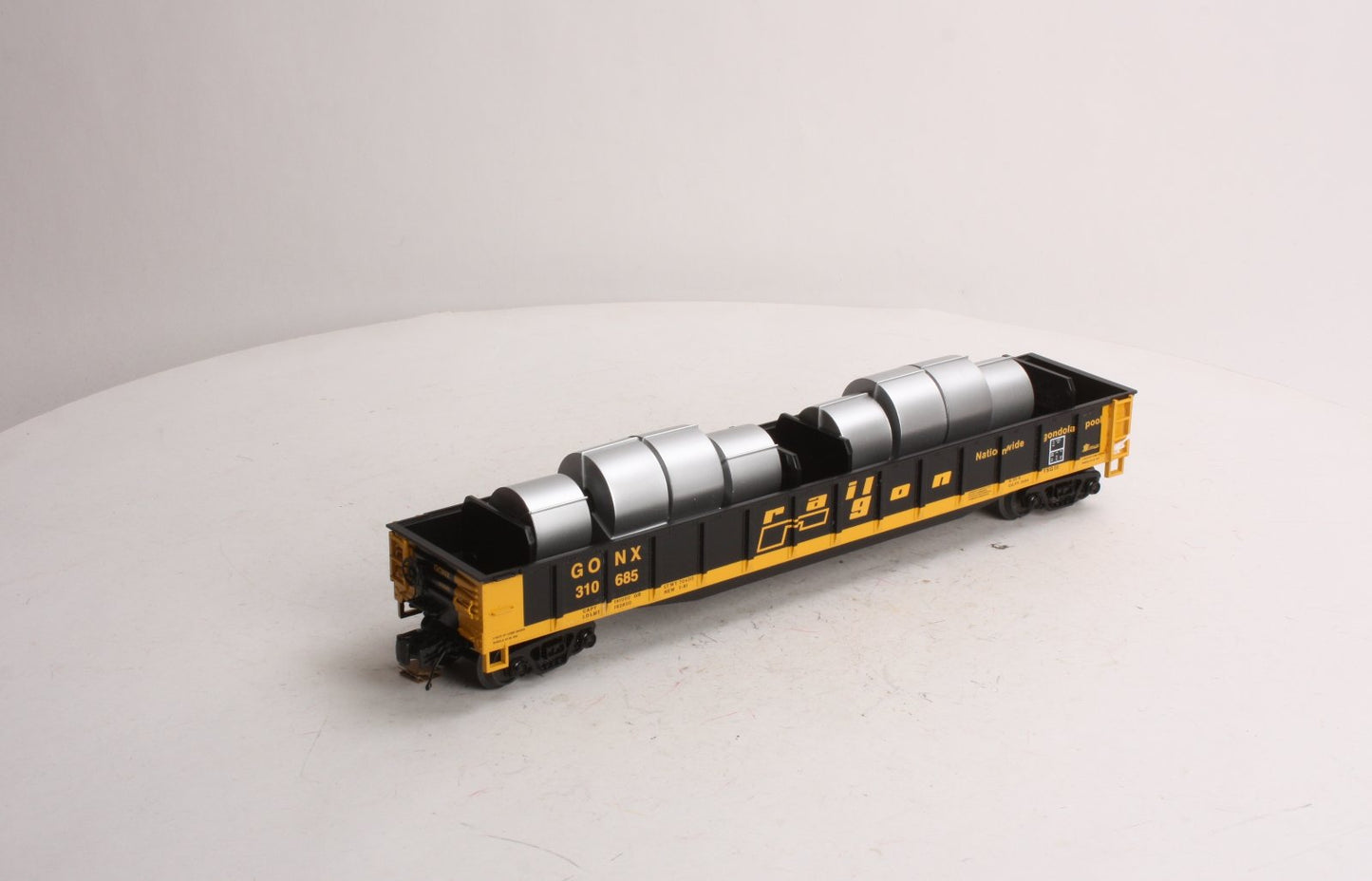 MTH 20-98874 O Railgon MTHRRC 2012 Gondola Car w/Coil Steel Load #310685 NIB