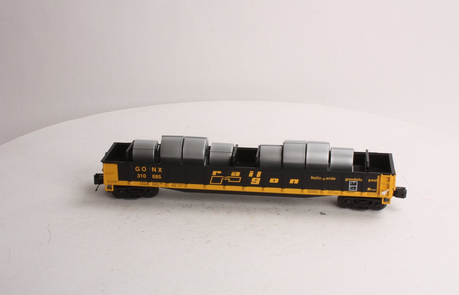 MTH 20-98874 O Railgon MTHRRC 2012 Gondola Car w/Coil Steel Load #310685 NIB