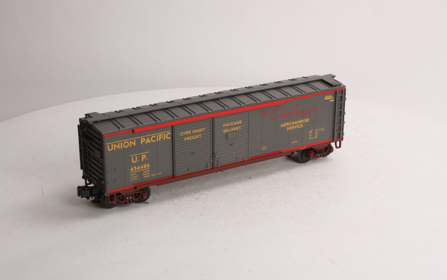 MTH 20-93130 O Gauge Union Pacific MTHRRC-2003 Double Door 50' Boxcar #454486 LN/Box