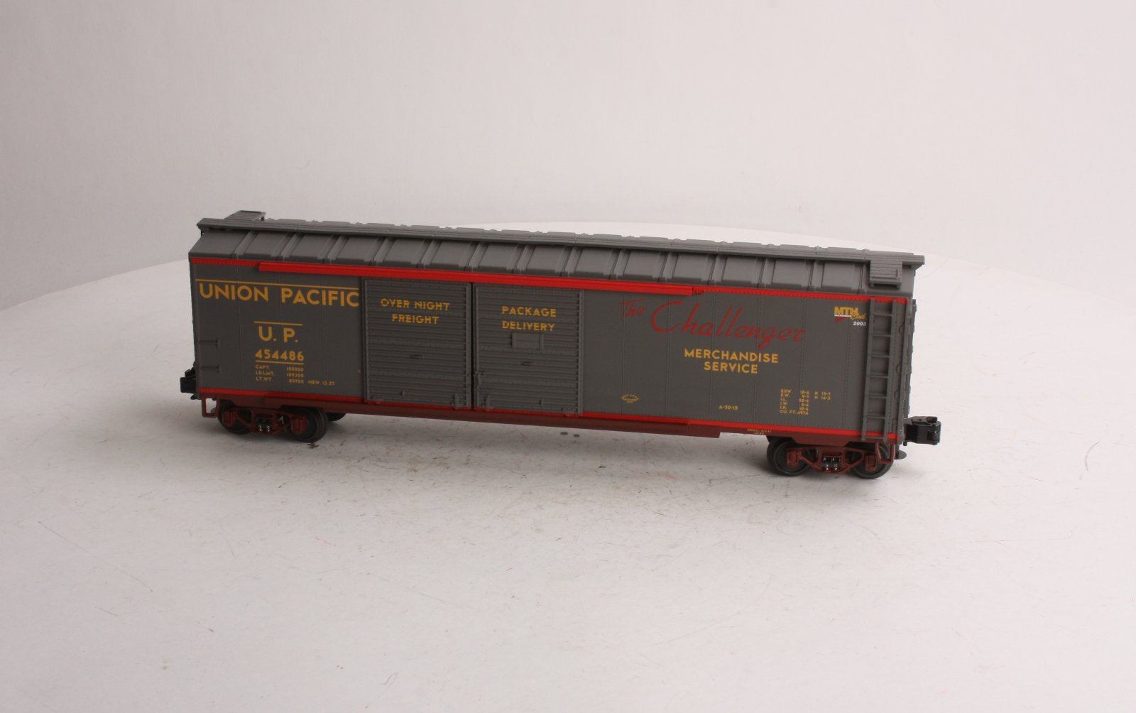 MTH 20-93130 O Gauge Union Pacific MTHRRC-2003 Double Door 50' Boxcar #454486 LN/Box
