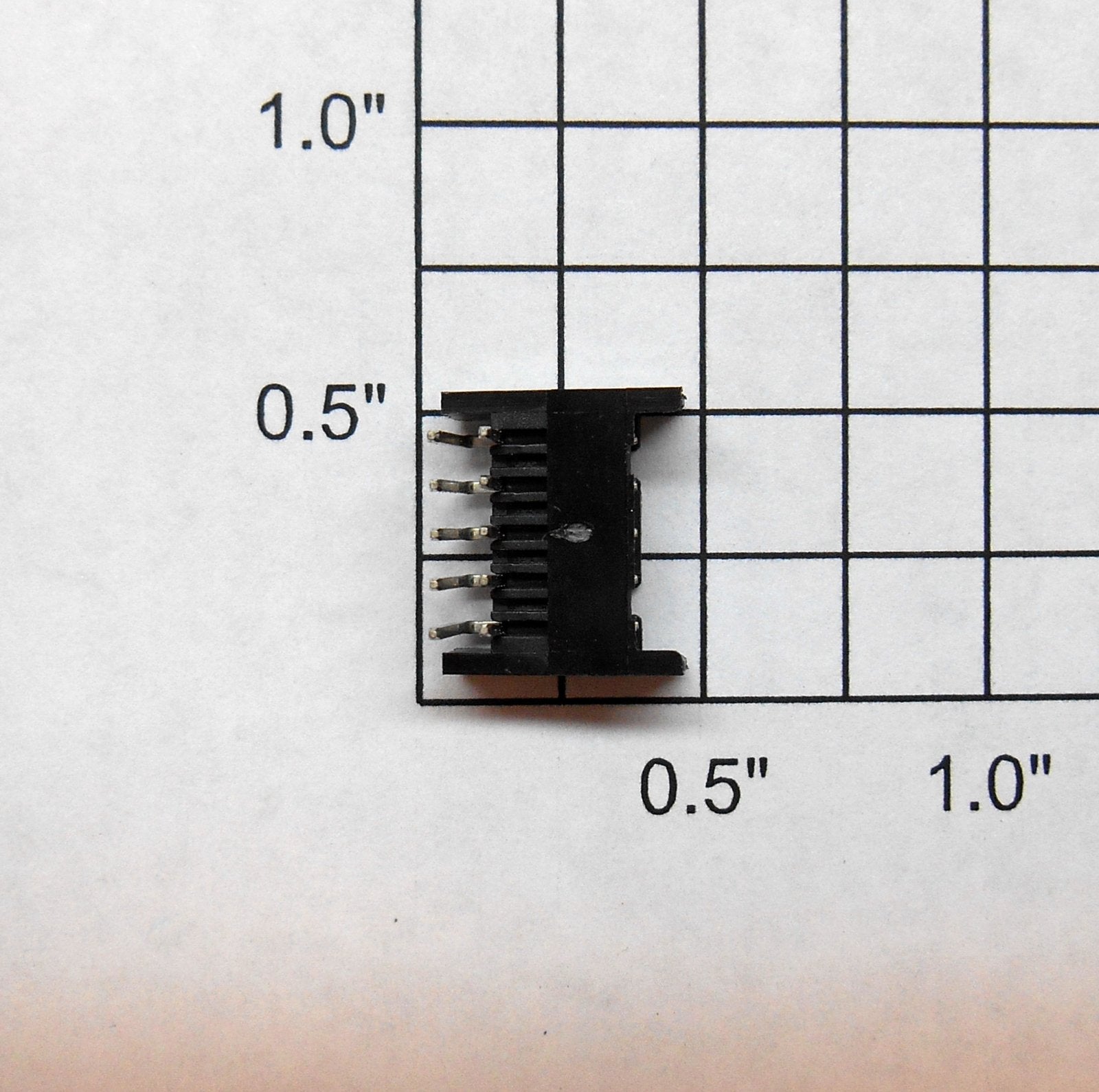MTH DF11-10DP-2DS-24 10 Pin Male Connector for PS2 - 90* Header