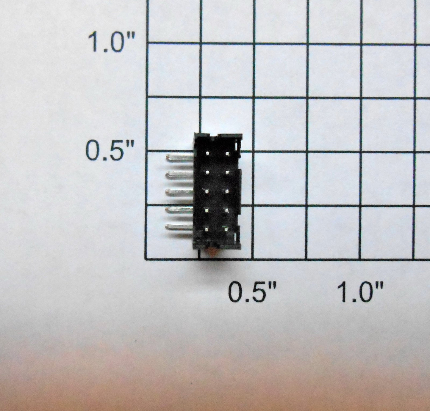 MTH DF11-10DP-2DS-24 10 Pin Male Connector for PS2 - 90* Header