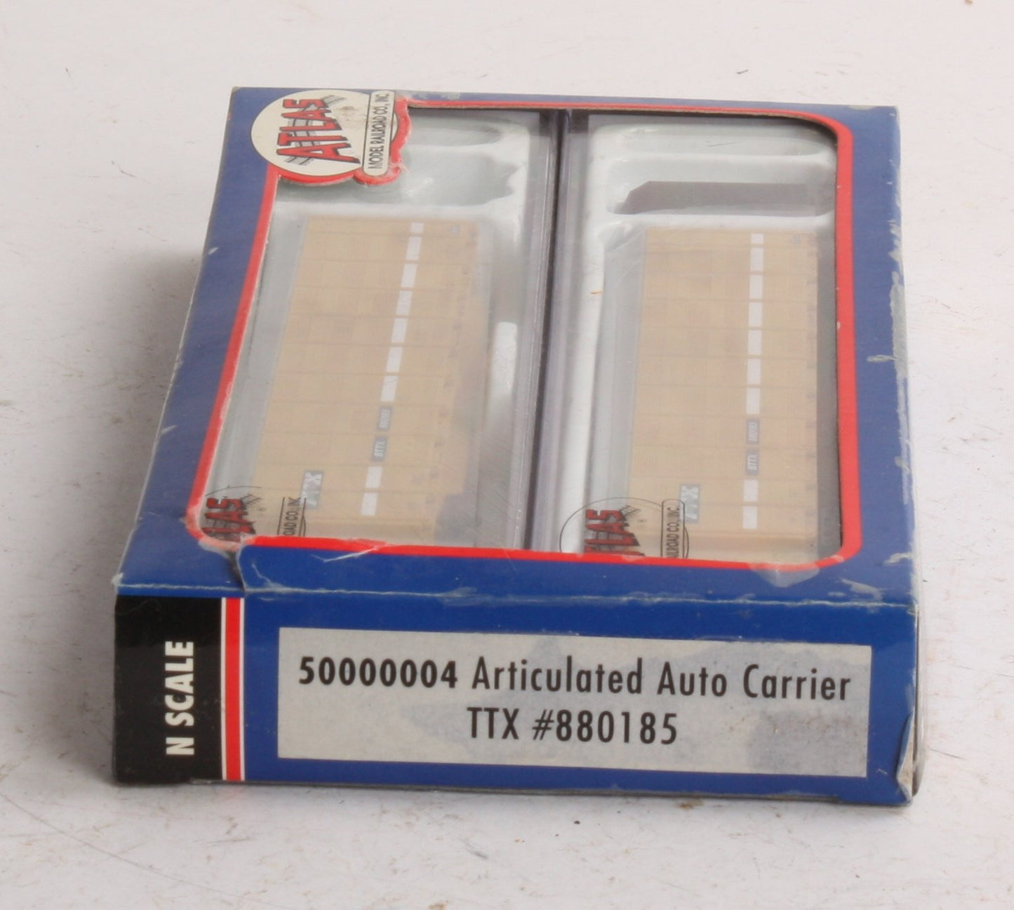 Atlas 50000004 N Scale TTX Articulated Auto Carrier #880185