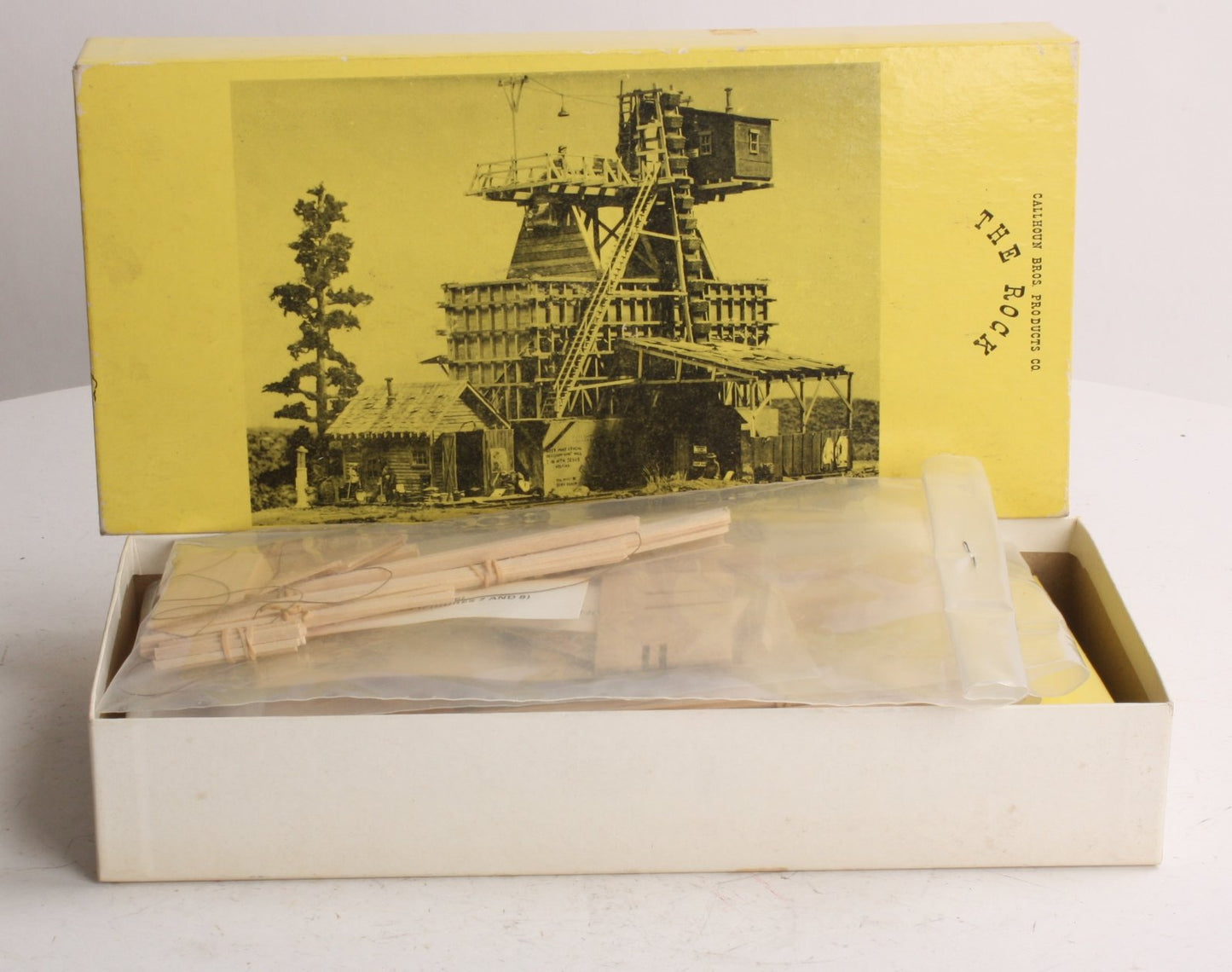 Fine Scale Miniatures 165 HO Scale The Rock Bunker Laser-Cut Building Kit LN/Box