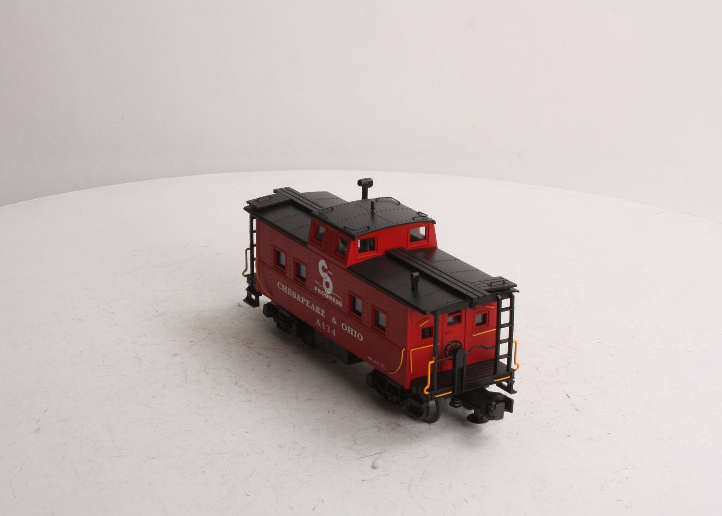 MTH 20-91173 Chesapeake and Ohio Center Cupola Steel Caboose #A914 LN/Box