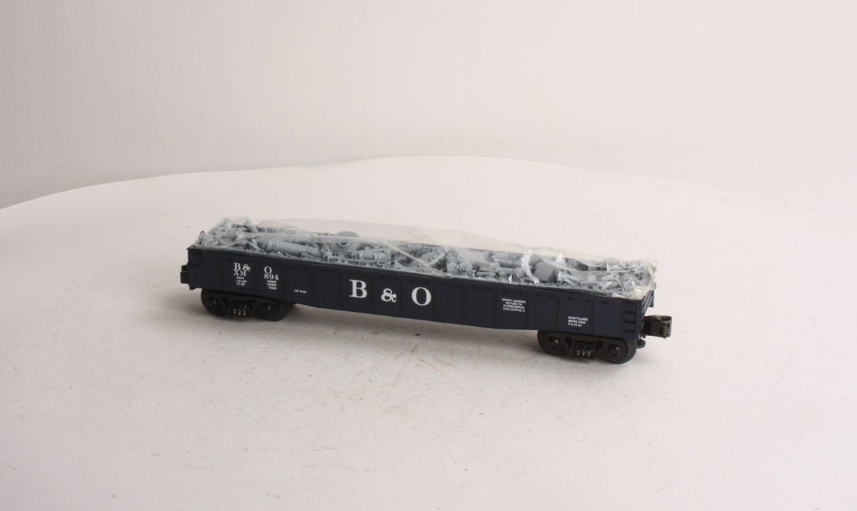 MTH 30-7213 O Baltimore and Ohio Gondola w/Junk Load #894 LN/Box