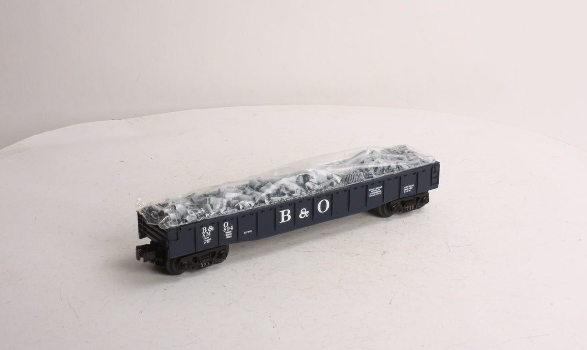 MTH 30-7213 O Baltimore and Ohio Gondola w/Junk Load #894 LN/Box