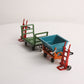 MTH 11-90037 Green Cart/Blue Dump No. 163 Freight Accessory Set EX
