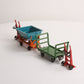 MTH 11-90037 Green Cart/Blue Dump No. 163 Freight Accessory Set EX