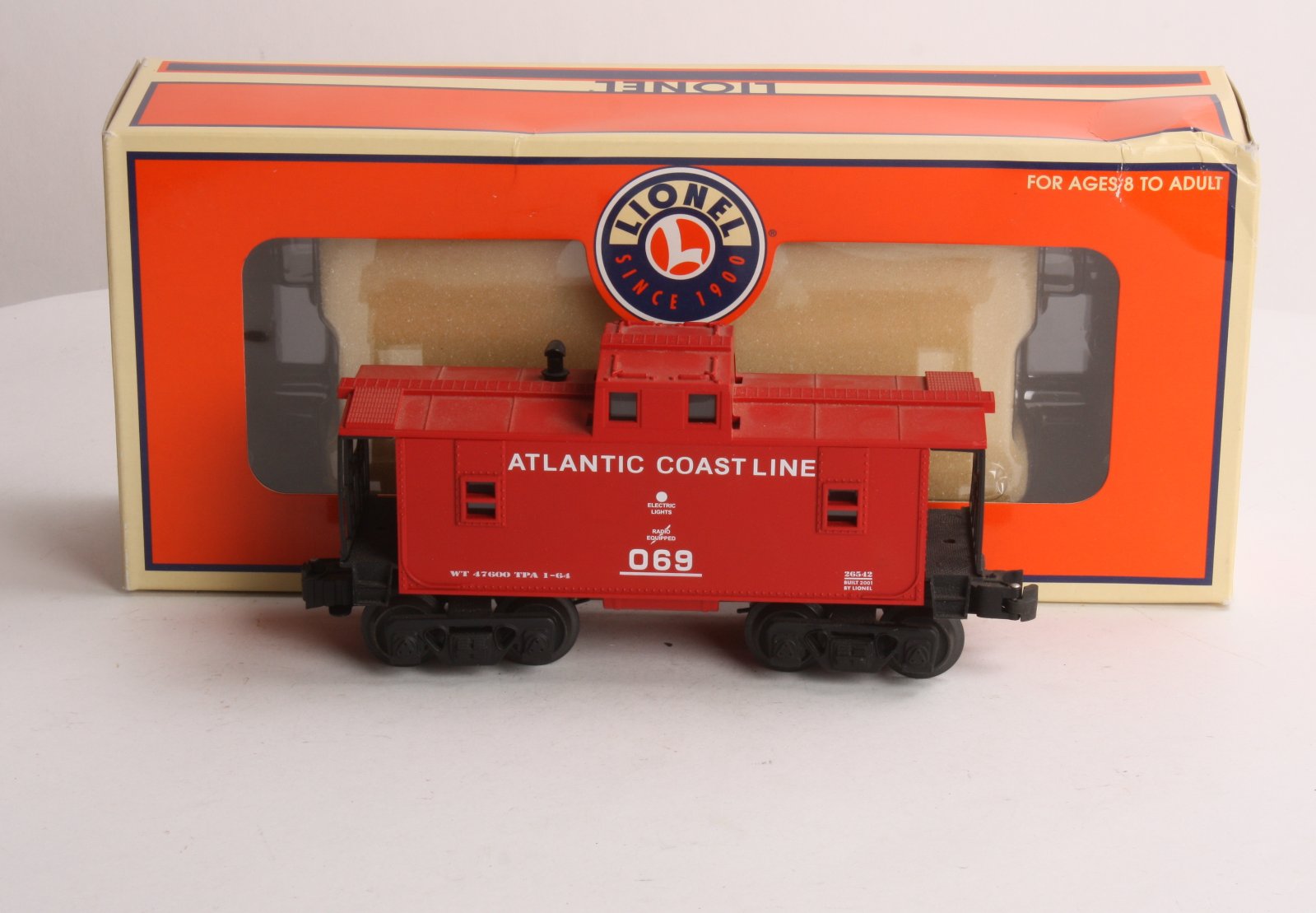 Lionel 6-26542 ACL Square Window Caboose #069