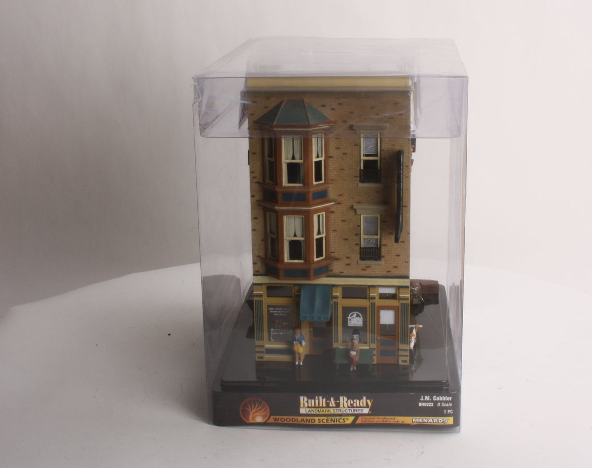Woodland Scenics BR5823 O Scale Built-&-Ready J.M Cobbler Building LN/Box