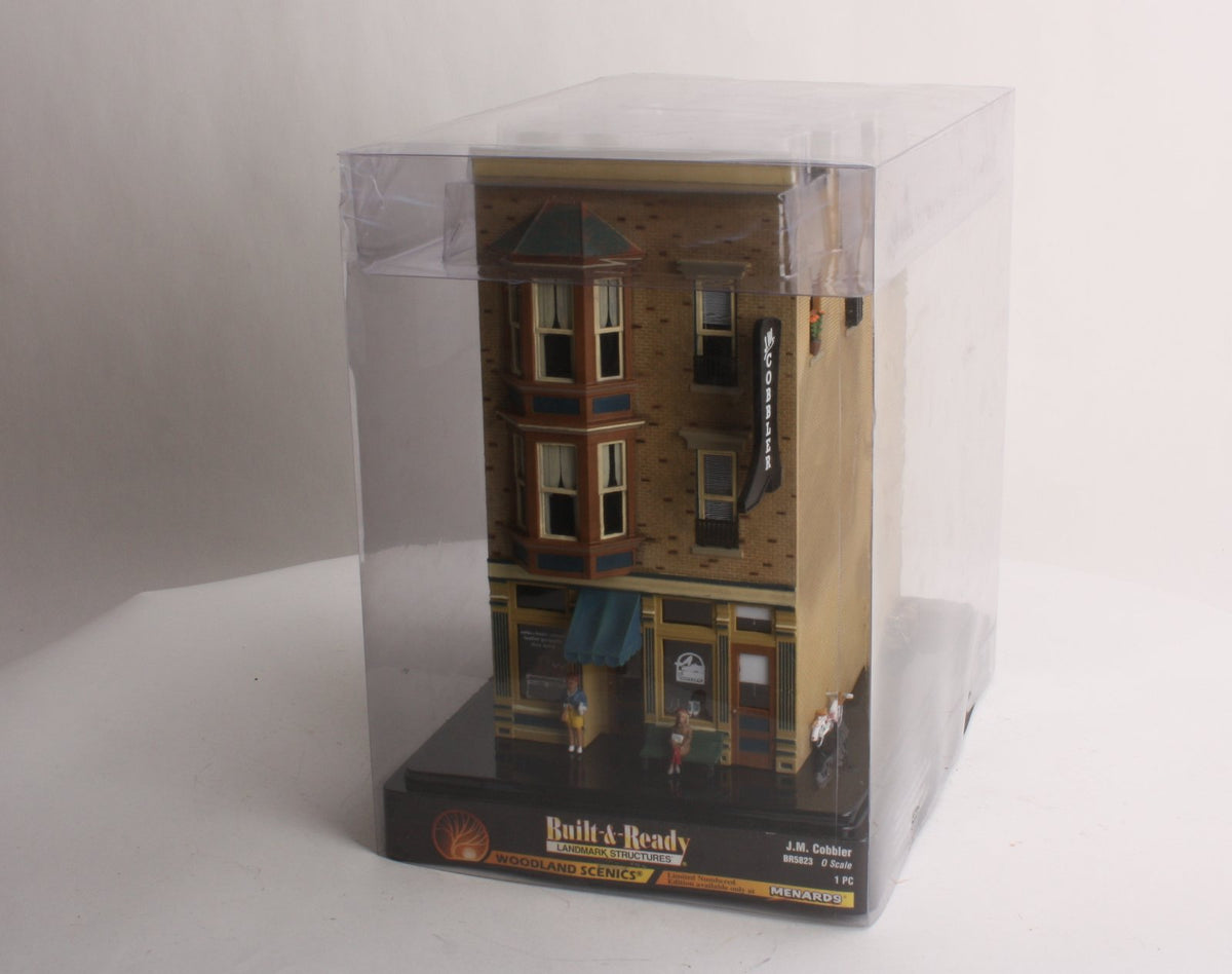 Woodland Scenics BR5823 O Scale Built-&-Ready J.M Cobbler Building LN/Box