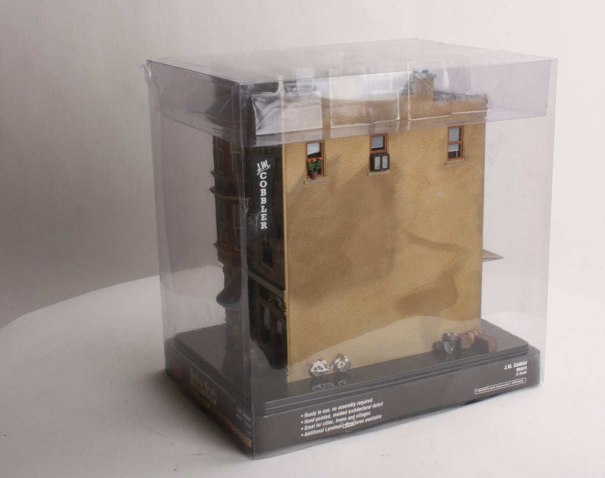 Woodland Scenics BR5823 O Scale Built-&-Ready J.M Cobbler Building LN/Box