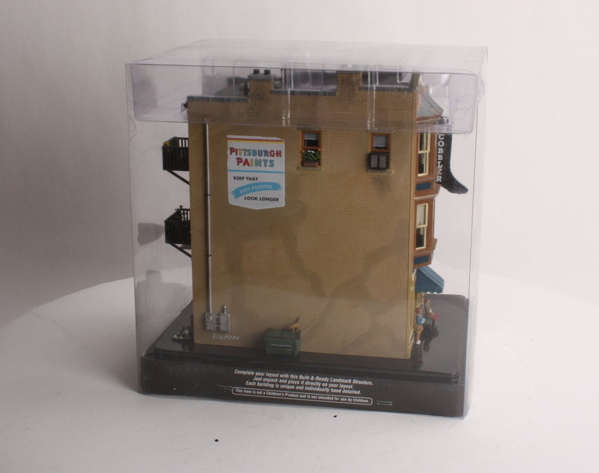 Woodland Scenics BR5823 O Scale Built-&-Ready J.M Cobbler Building LN/Box