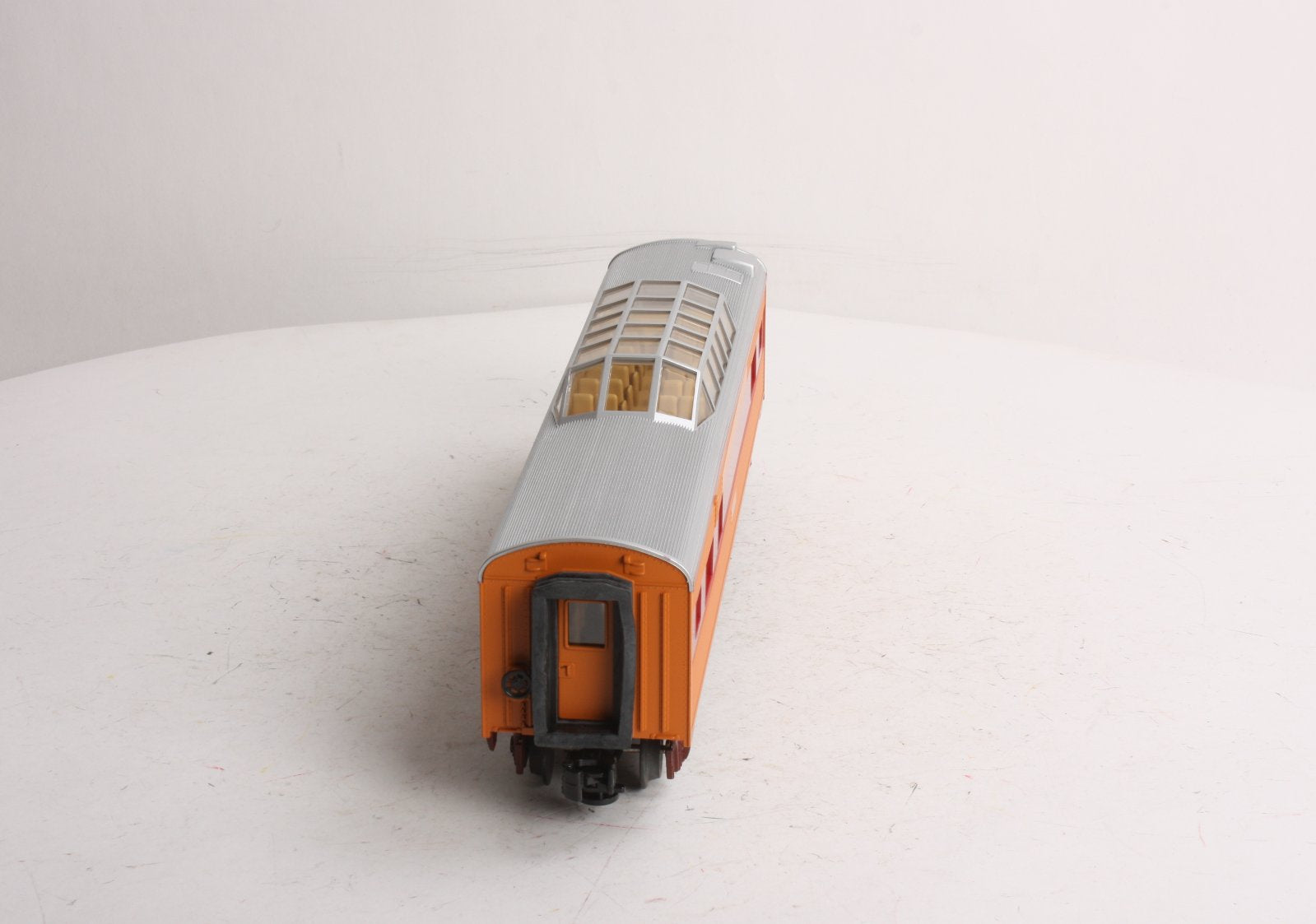 MTH 30-6090-3 O Milwaukee Road Streamlined Vista Dome Car #450 LN/Box