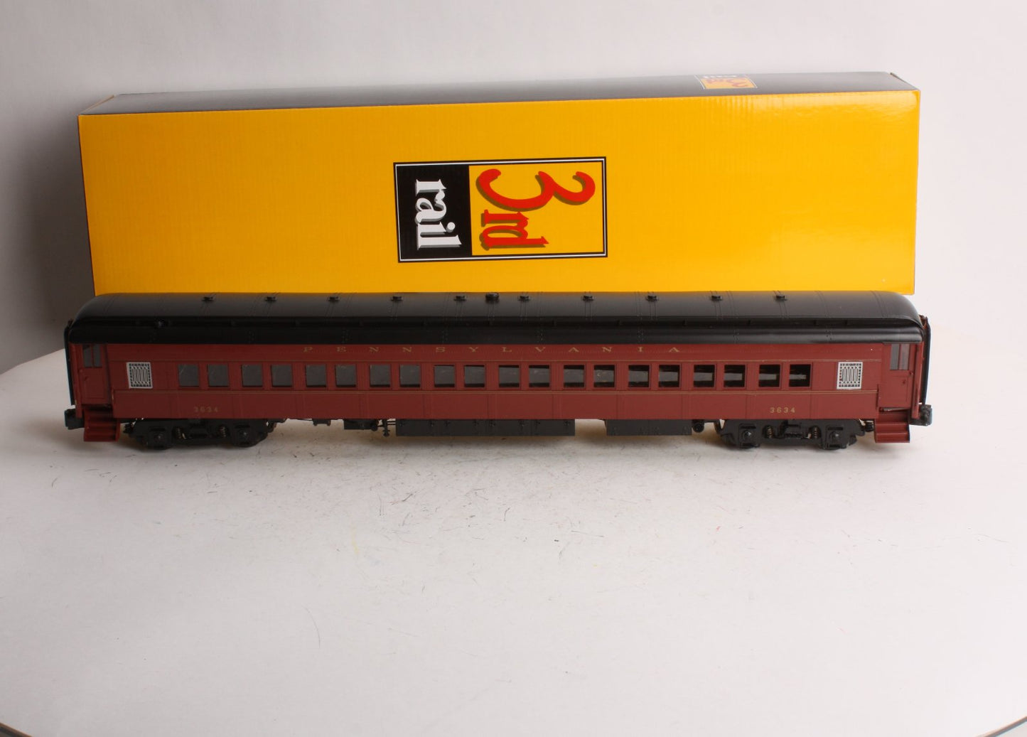 3rd Rail 3634 Pennsylvania P70 O Gauge 3-Rail Coach Car LN/Box