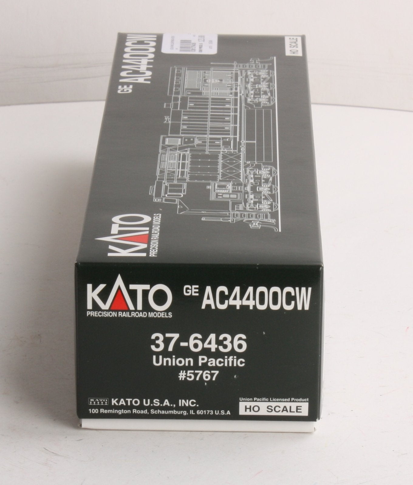 Kato 37-6436 HO Union Pacific GE AC4400CW Diesel Locomotive #5767 LN/Box