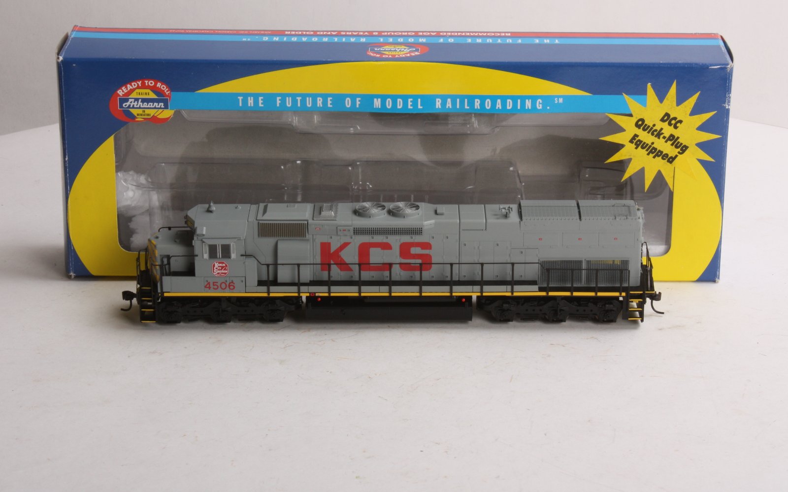 Athearn 91617 HO Kansas City Southern SD45T Diesel Locomotive-DCC Ready #4506 LN/Box