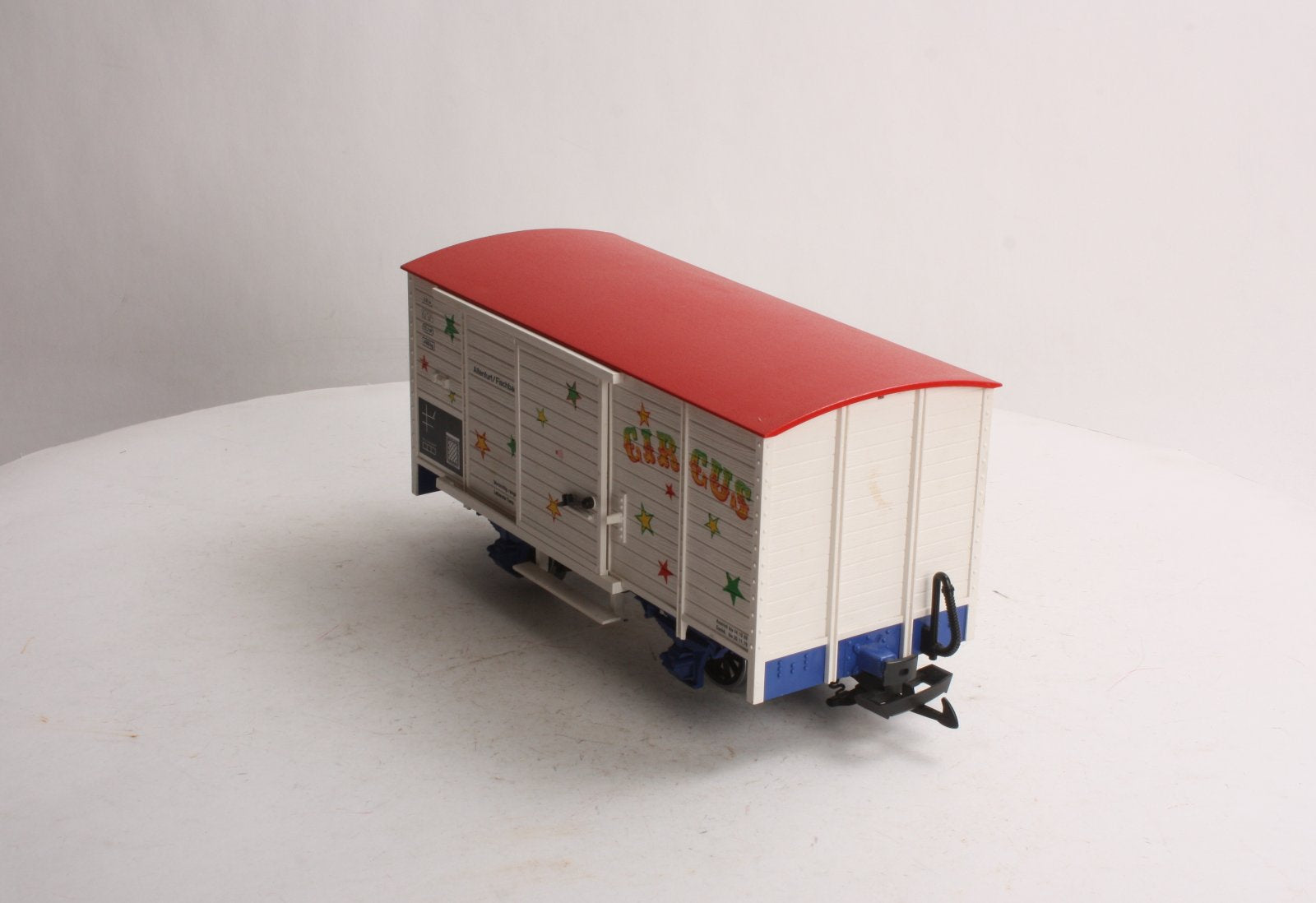 LGB 4136S G Scale Circus Sound Car w/Sound & Metal Wheels LN/Box
