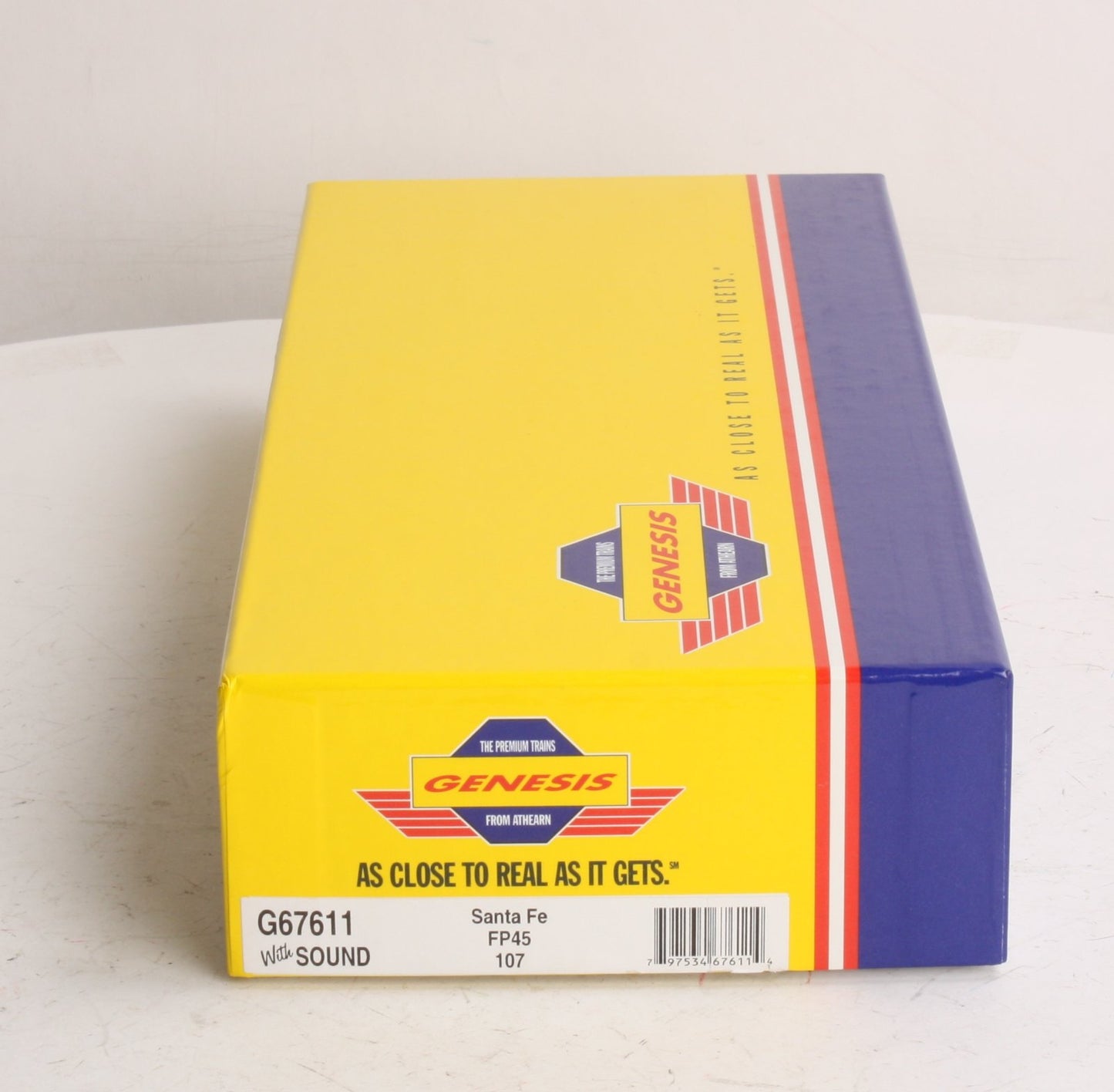 Athearn G67611 HO Scale Santa Fe FP45 Powered Diesel Locomotive w/ Sound #107 LN/Box