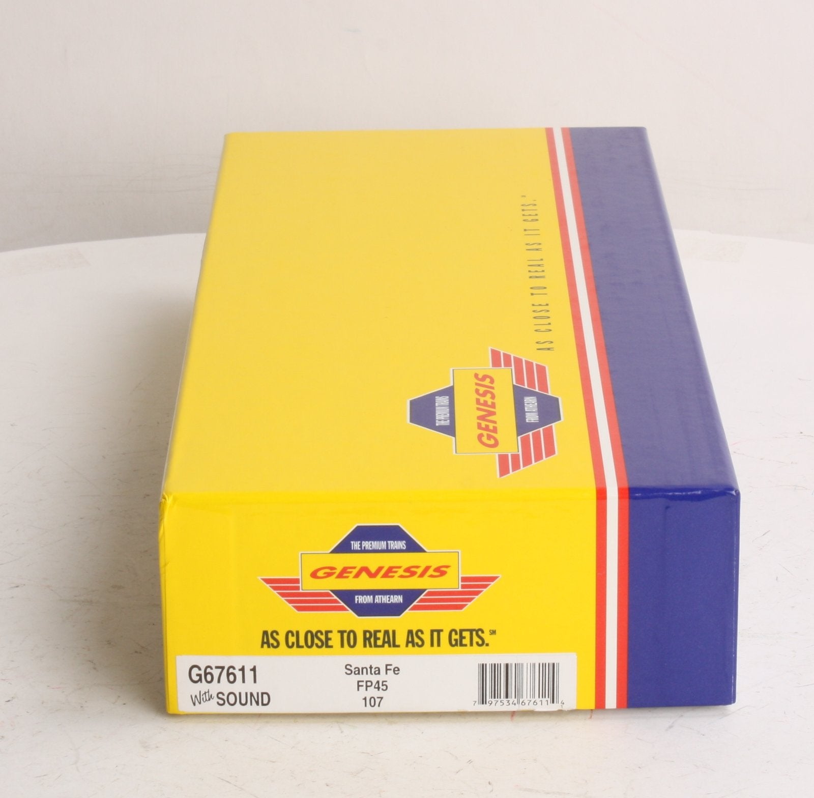 Athearn G67611 HO Scale Santa Fe FP45 Powered Diesel Locomotive w/ Sound #107 LN/Box