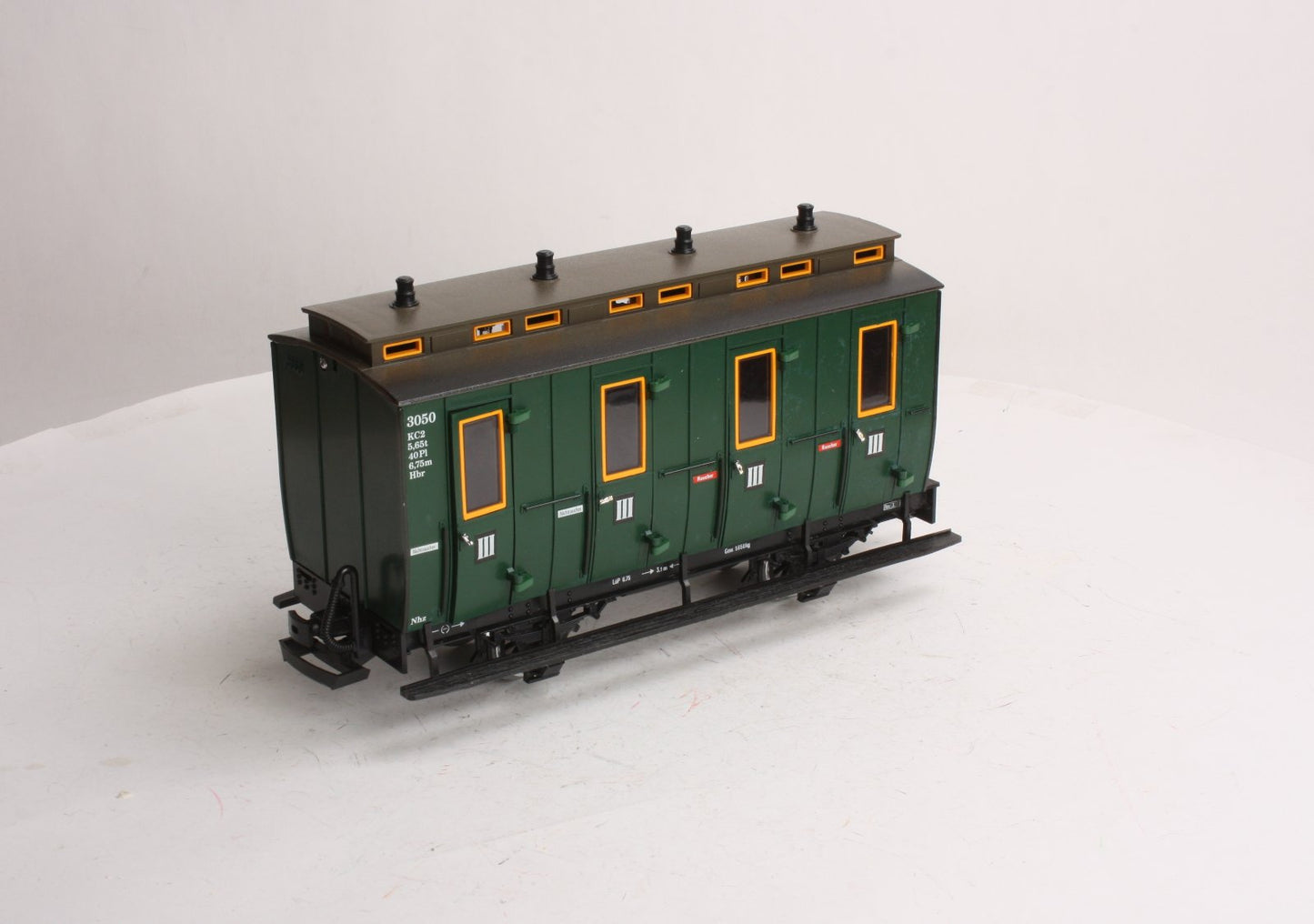 LGB 3050 G European 4-wheel Passenger Car w/Metal Wheels LN/Box