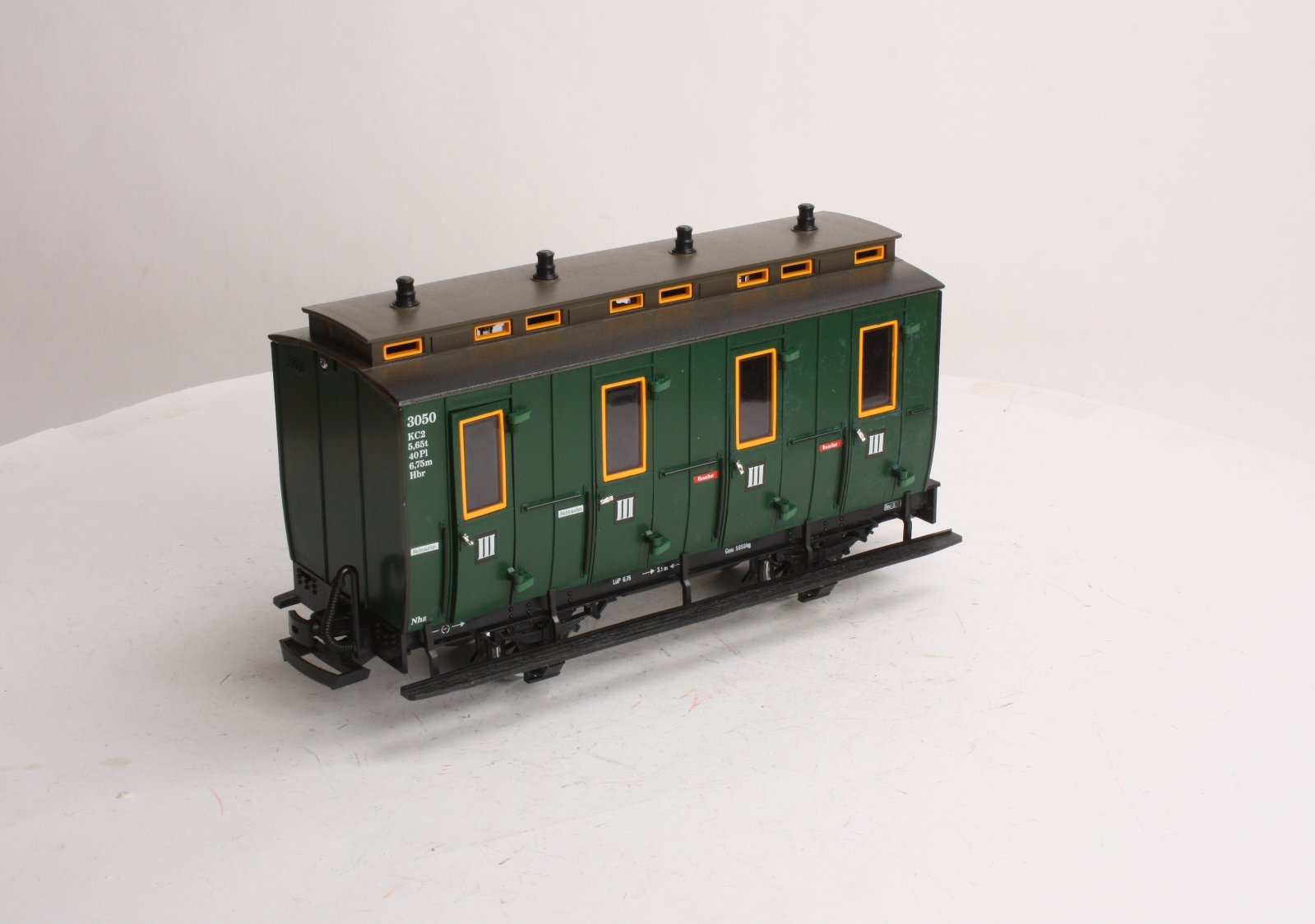 LGB 3050 G European 4-wheel Passenger Car w/Metal Wheels LN/Box