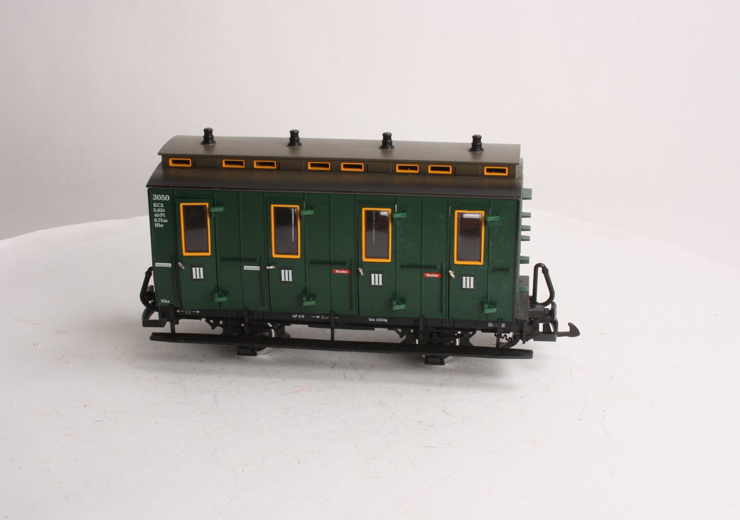 LGB 3050 G European 4-wheel Passenger Car w/Metal Wheels LN/Box