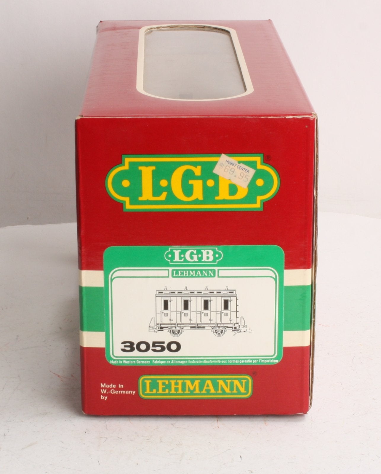 LGB 3050 G European 4-wheel Passenger Car w/Metal Wheels LN/Box