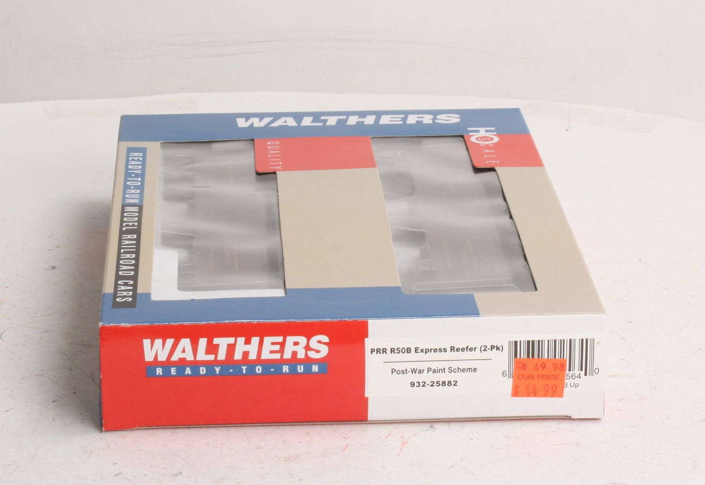 Walthers 932-25882 HO Scale Pennsylvania R50B Express Reefer 2-Pack LN/Box