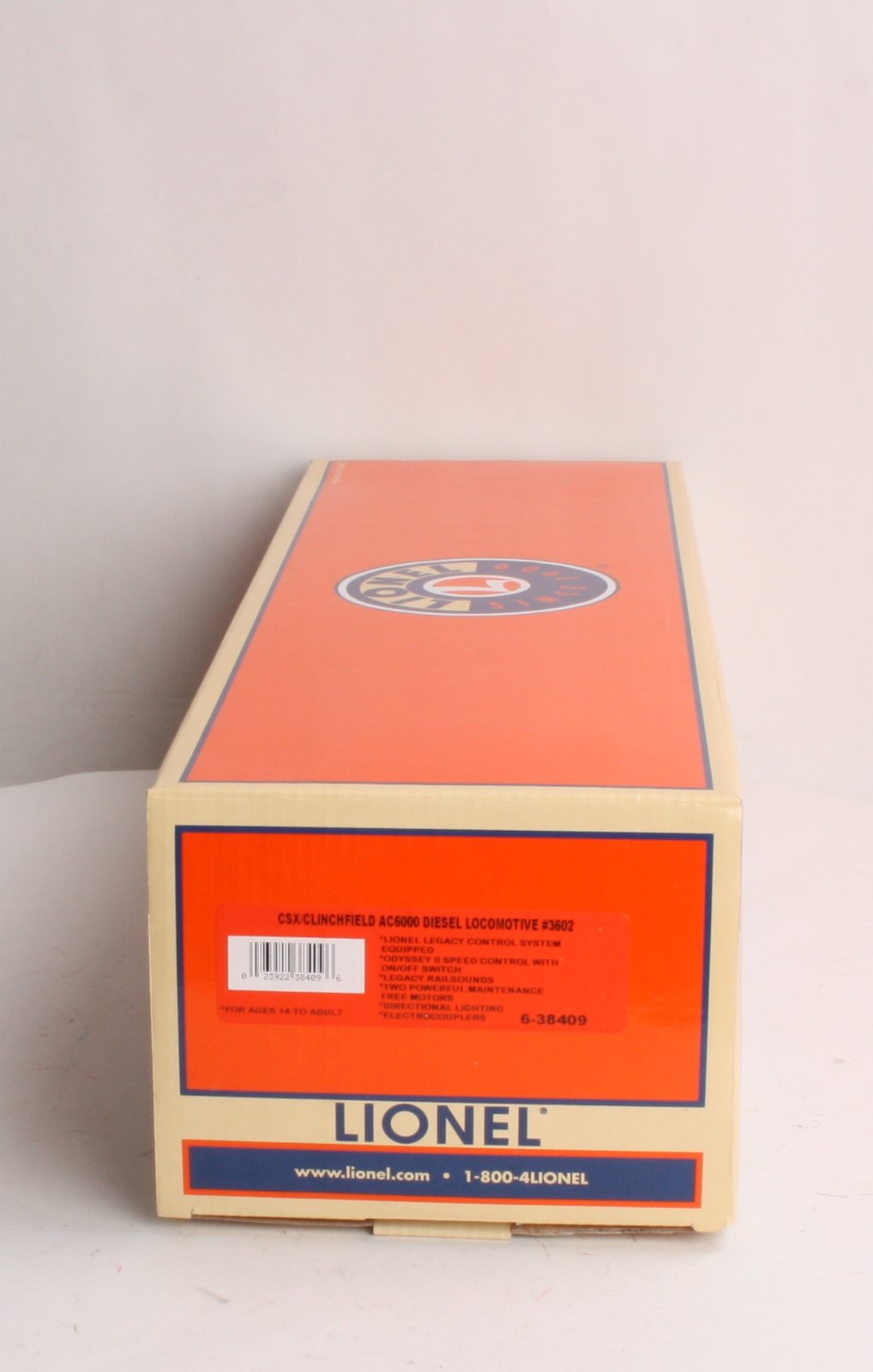 Lionel 6-38409 Clinchfield CSX-Heritage Legacy AC6000 Diesel Locomotive #3602 LN/Box