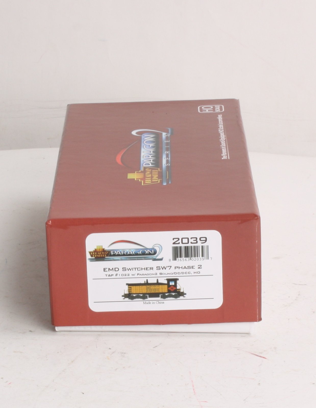 Broadway Limited 2039 HO T&P EMD SW7 Ph2 Diesel Switcher w/DCC/Sound #1022