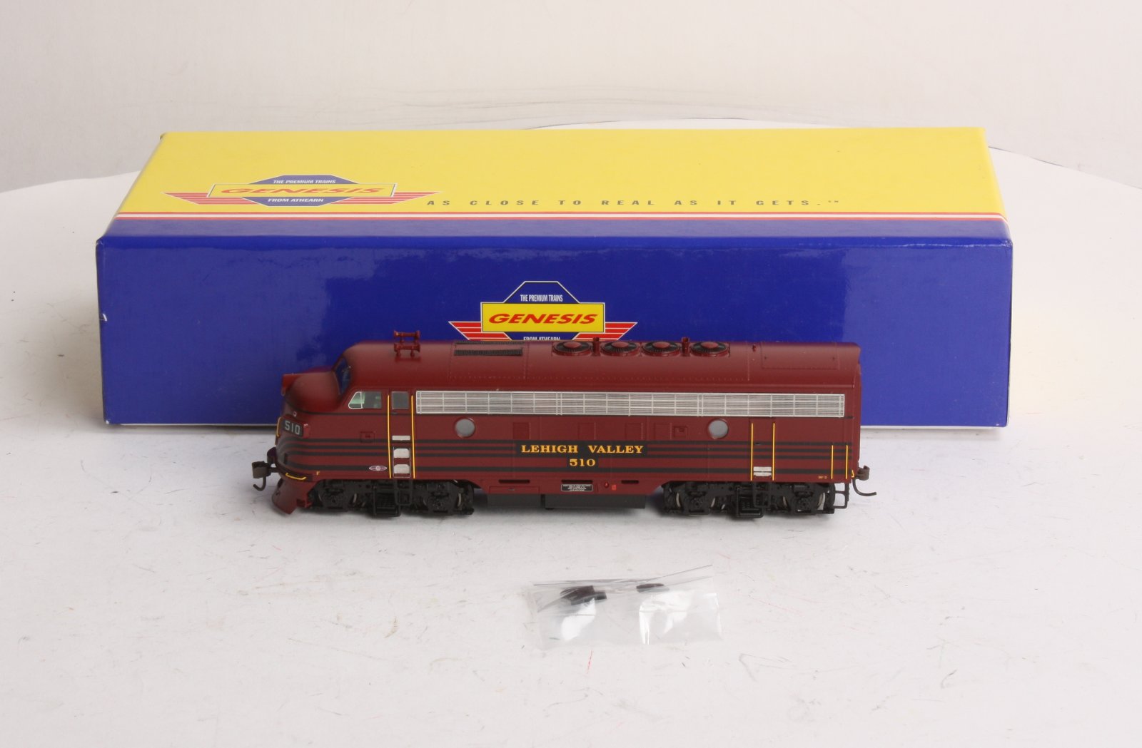 Athearn G2004 HO Genesis Lehigh Valley F-3 A Unit Diesel #510 LN/Box